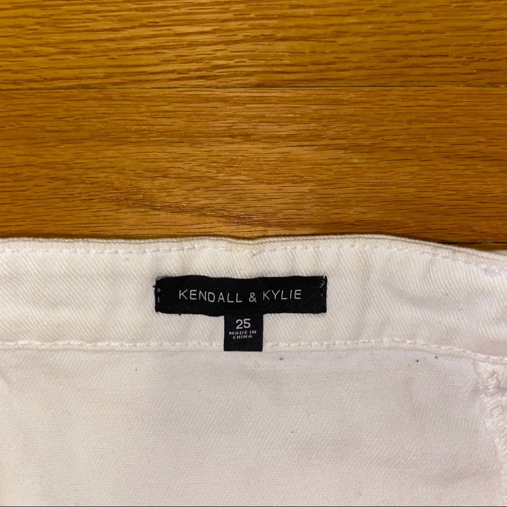 PacSun Kendall and Kylie White Denim Skirt - Picture 2 of 4